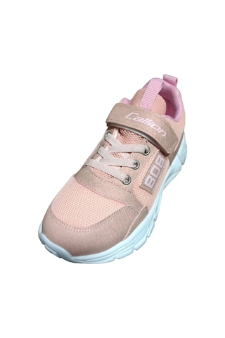 Callion Kids Sneaker Esnek Rahat Kalıp Kız Çocuk Spor Ayakkabı Tam Kalıp Günlük Ayakkabı Pudra