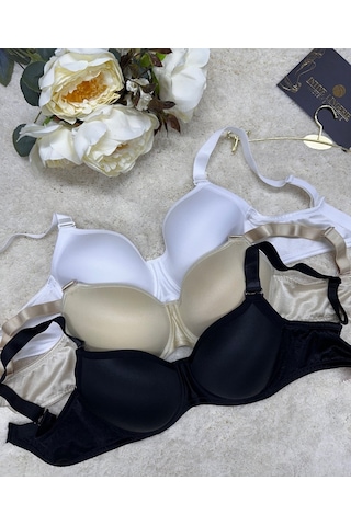 Le Jardin Daphne C Cup Balenli Çıkarılabilir Askılı Toparlayıcı S Siyah