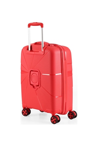 Ççs 5264 Polipropilen Kabin Boy Valiz Kırmızı