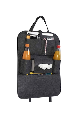 Araba Araç İçi Koltuk Arkası Organizer Oto Koltuk Arkası Eşya Düz