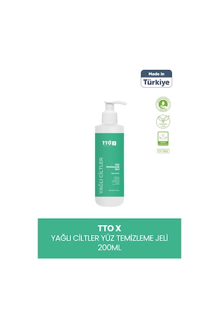 Tto-x Yüz Temizleme Jeli Yağlı Ciltler 200 Ml