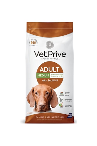 Vet Prive Somonlu Yetişkin Köpek Maması 14 Kg Vet Prive Somonlu Yetişkin Köpek Maması 14 Kg