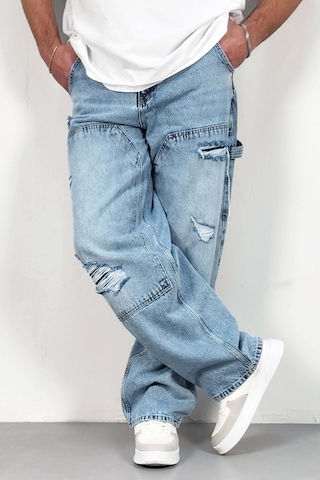 Cedy Denim Cedy Denım Yüksek Kalite Erkek Yüksek Bel Worker Tarz Skater Jean Çok Renkli