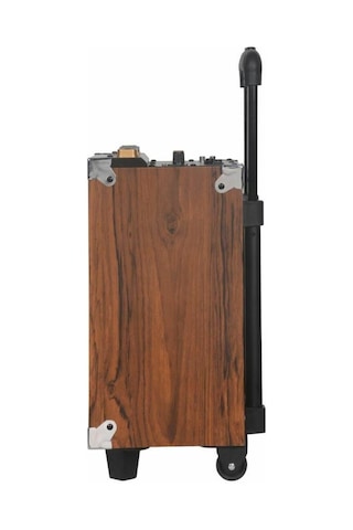 Baab B-q8 8''20cm Kablosuz 1 El Mikrofon Bluetooth Şarjlı Müzik Kutusu