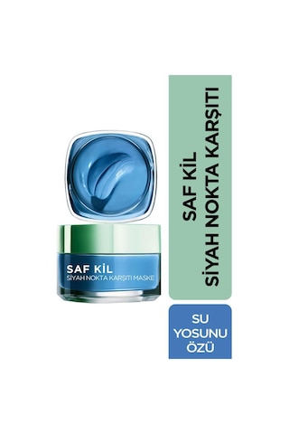 L'Oreal Paris Saf Kil Su Yosunu Özü Siyah Nokta Karşıtı Maske Peeling 50 ML