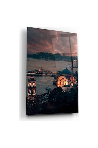 Güzel Istanbul Cam Tablo