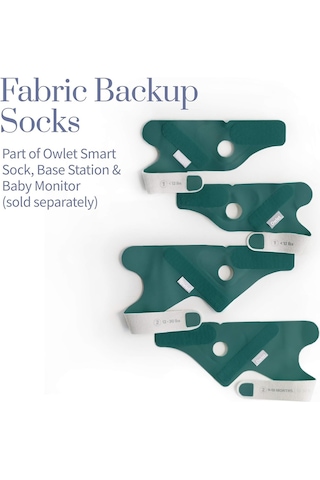 Owlet Aksesuarlı Kumaş Çorap - Dream Sock Bebek Telsizi İçin - Deniz Yeşili