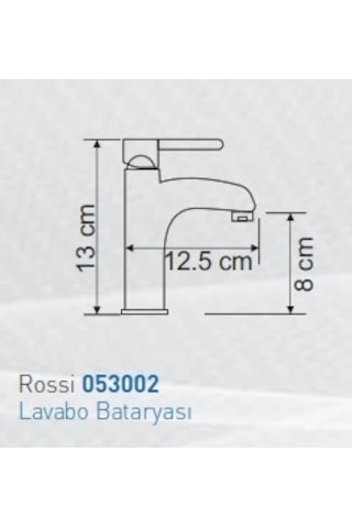Siyam Rossi Lavabo Bataryası Krom