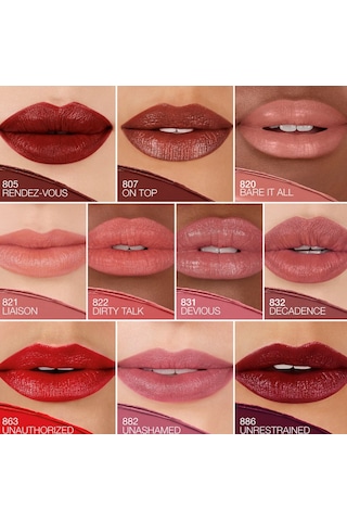 Nars Explicit Lipstick - Saten Bitişli Uzun Süre Kalıcı Ruj -rendez-vous Diğer