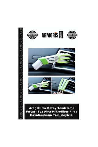 Araç Klima Detay Temizleme Fırçası Toz Alıcı Mikrofiber Fırça Havalandırma Temizleyicisi