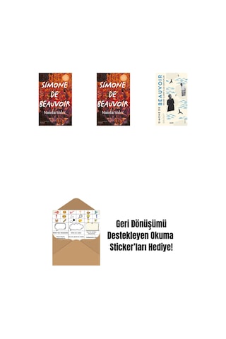 Mandarinler Ciltli + Mandarinler + Nelson Algren'e Aşk Mektupları + Okuma Sticker'ları