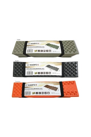 Madfox Trailpad Pro Katlanır Kamp Matı Z Mat Turuncu Turuncu