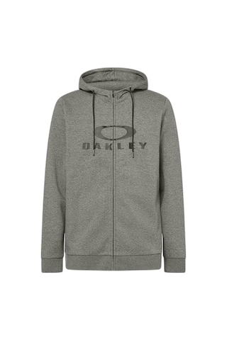 Oakley Bark Fz Hoodie 2.0 Erkek Sweatshirt-foa402598 Gri