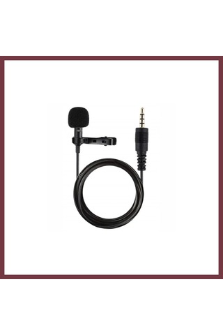 Storeşahin 3.5mm Jak 1.5 Metre Double Mikrofon - Siyah Shn0720