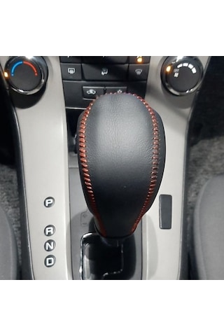 Novahub Vites Vites Topuzu Topuzu Sopası Siyah Otomatik Kırmızı Kılıfı Kapak Golf Cruze Chevrolet Captiva Araba 2013 2012 2011 + Gy