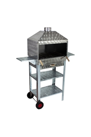 Metehan MTH-57 Davlumbazlı - Bacalı - Kanatlı - Çekmeceli - Lama Izgaralı Mangal