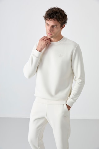 Tommy Life Andy Ekru Şardonlu Erkek Eşofman Takım - 85190 Ekru