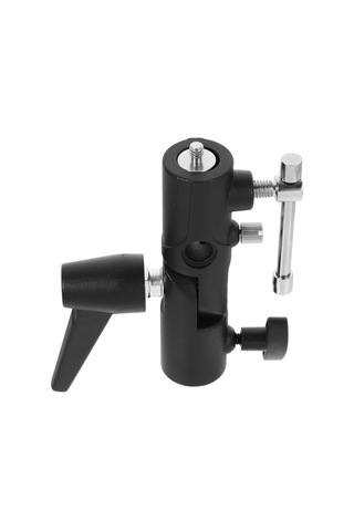 Flaş Braket Şemsiye Baskı H-şekilli Stand Tutucu Adaptörü 1/4 ''