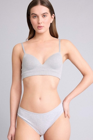 Defacto Ribana 3lü Brief Külot-fall İn Love D6398ax25augr93 Gri-gr93