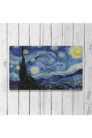 Van Gogh Yıldızlı Geceler Paspas
