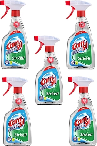 Camsil Sprey Beyaz Sirkeli 5 x 500 ML