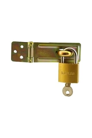 Metal Askı Aparatı - 25 Mm Menteşeli Kilit Seti 2'li