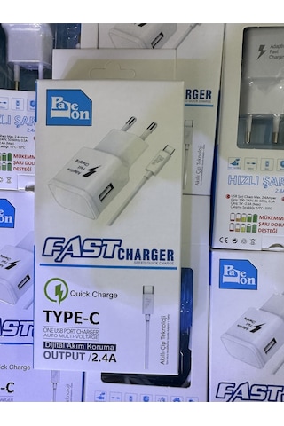 Type-c Hızlı Şarz Adaptör+usb Kablo
