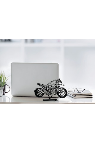 3d Baskı Macera Motosiklet Masa Dekoru 20cm Naked Touring Bike