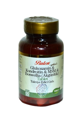 Balen Glukozamin Kondroitin Msm Boswellia 60 Tablet