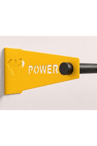 Barfiks Aleti - Barfiks Demiri - Barfiks Çubuğu - Demir Bar Sarı-siyah Power