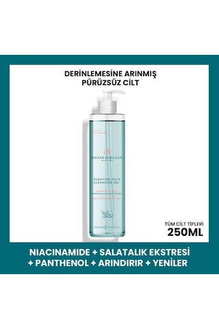 Bahar Babacan Niacinamide ve Salatalık Özlü Arındırıcı Yüz Temizleme Jeli 250 ML