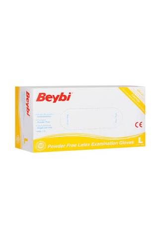 Dolphin Beybi Lateks Pudrasız Muayene Eldiveni L 20 Paket