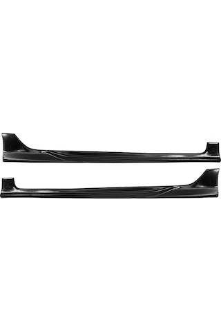 Honda Civic Fd6 Custom Yan Marşpiyel Seti Plastik 2 Adet Mat Siyah 2006 2007 2008 2009 2010 2011 Karlık+ek+bodykit