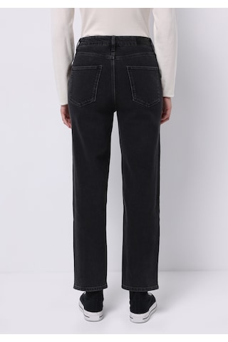 Colins Straight Fit Yüksel Bel Düz Paça Kadın Siyah Jean Pantolon Cl1076565 Q1.v1 Dn43755 Denim