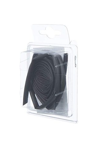 Isi İle Daralan Makaron, Siyah, 4.8 Mm, 2 Metre