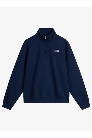 The North Face Nf0a8fd8-8k2 M Tnf Essential Simple Dome Rlx 1/4 Zip Erkek Sweatshirt Lacivert
