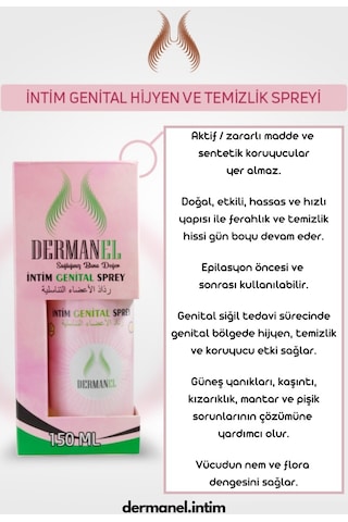Dermanel İntim Genital Sprey 150 ML