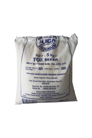 Ilıca Doğudan Yöresel Toz Şeker 10 KG