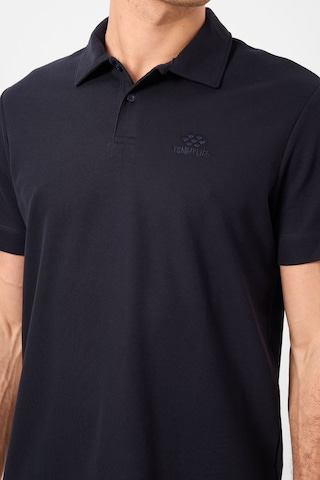 Tommy Life Lacivert Basic Logolu Standart Kalıp Triko Polo Yaka Erkek T-shirt - 87748 Lacivert