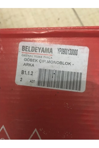 Mobylette Çelik Jantlı Tüm Modeller Monoblok Arka Göbek