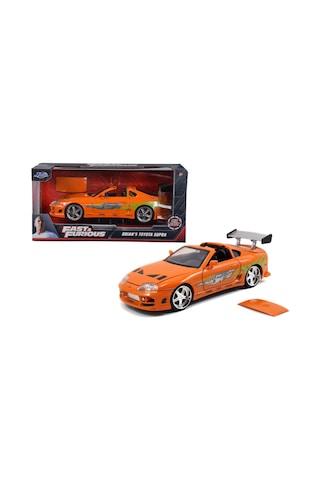 Jada 1:24 Fast Furious Brian S Toyota Supra 1995 Model Araç