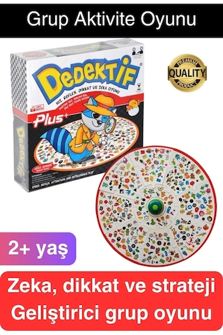 Eğlenceli Dedektif Akıl Zeka Mantık Strateji Oyunu Motor Beceri Gelişim Refleks Ve Dikkat Geliştiren