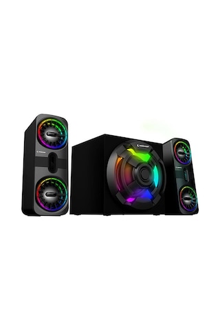 Rampage RMS-311 Shard 2 1 80W Rgb Işıklı Speaker Siyah