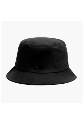 Siyah Bucket Şapka Hava Geçişli Yumuşak Balıkçı Hat Unisex Siyah Bucket Şapka Hava Geçişli Yumuşak Balıkçı Hat Unisex
