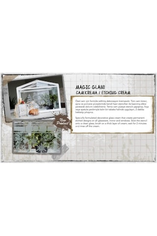 Cadence Magic Glass Cam Kumlama  Kremi