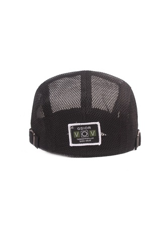 Erkekler İçin Yazlık Nefes Alabilen Ördek Ağızlı Güneşten Koruyucu Şapka Serin Tutan Açık Havada Kullanıma Uygun Siyah