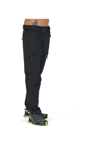 Q&steinbock Argos Two Kargo Cepli Kışlık Erkek Outdoor Pantolonu 80570-black