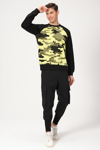 Alexander Gardi Alexandergardı Kamuflaj Desenli Sweatshirt Un-14591 001