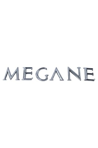 MEGANE2 ARKA BAGAJ YAZISI KROM MEGANE YAZI MEGANE2 ARKA BAGAJ YAZISI KROM MEGANE YAZI