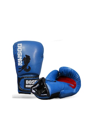 Dosmai Profesyonel Hava Alır Boks Kick Boks Eldiveni Mavi El344 Mavi